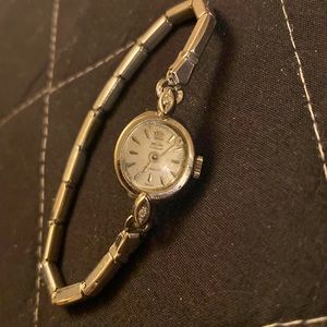 14k Liberty Gold Enicar ultrasonic Vintage Watch